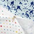 thumbnail image 4 of Castle Fairy Hockey Print Duvet Cover Queen, Sport Gamer Queen Bedding, Blue White,3-Piece,1 Duvet Cover and 2 Pillowcases, 4 of 6