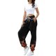 thumbnail image 1 of Pantalones de mujer,Pantalones de chándal estampados, pantalones de correr casuales de cintura alta, pantalones de estilo navideño, diseño de próxima generación, 1 of 5