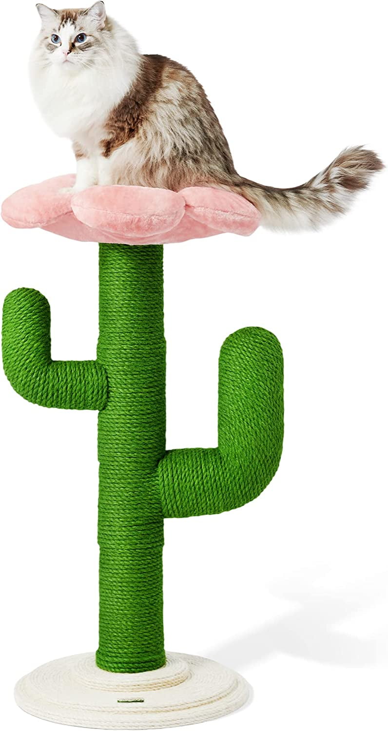 VETRESKA Cat Scratching Posts Cat Tower Tree Cat Scratcher with Hammock