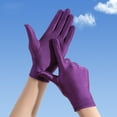 thumbnail image 5 of Clearance! Yajing Mittens for Women Unisex Ice Sensation Sunscreen Gloves Ice Silk Outdoor Fishing Riding Gloves One Size Purple, 5 of 6