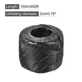 thumbnail image 2 of Uxcell Polyester Nylon Plastic Rope Twine Bundled for Packing ,150m Black 2 pack, 2 of 6