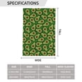 thumbnail image 3 of Wukai Big Colorful Avocados Garden Flags Double Sided Welcome Garden Yard House Flags Outside Outdoor House (Only Flag), 3 of 8