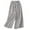 White, variant on Lindreshi Wide Leg Pants for Women Pants for Women Casual Summer Drawstring Elastic High Waist Linen Pant Pockets Cropped Trouser