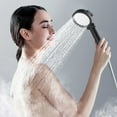thumbnail image 2 of RFUGUG Shower Heads with Handheld, High Pressure 3 Spray Modes Water Stop Function Shower Nozzle, Bathroom Premium Luxury Design, 2 of 9