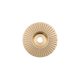thumbnail image 1 of Reemplazo de disco de molienda de madera, herramienta de pulido profesional, discos abrasivos de carpintero, rueda giratoria de lijado, pieza de Herramientas manuales y eléctricas Dorado Plano 100mm Riwesomey  TO009490-04, 1 of 6
