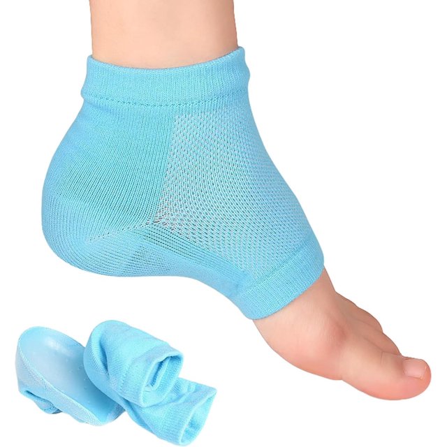 LAICAIW Rizzsoles Height Max Insoles, Rizzsoles Height Max Socks, Invisible Silicone Shoe Lift Heel Pads for Women Men (Color : Blue 2.5cm)
