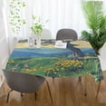 thumbnail image 3 of Yayeee Tablecloths 60" x 120" Rectangle Wrinkle Resistant Party Table Cover, Retro Mountain, 3 of 8