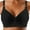 Black, variant on Everyday Bras Women's No Side Effects Underarm and Back Smoothing Comfort Wireless Lightly Lined T Shirt Bra (Red,48)