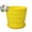 Yellow, variant on WNFJR Plant Pots - Small Flower Pots for Indoor Plants Succulents with Drainage Plastic Planters
