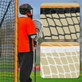 Velocity Heavy Duty Black & White Lacrosse Net Fits 6’x6’x7’ Goals