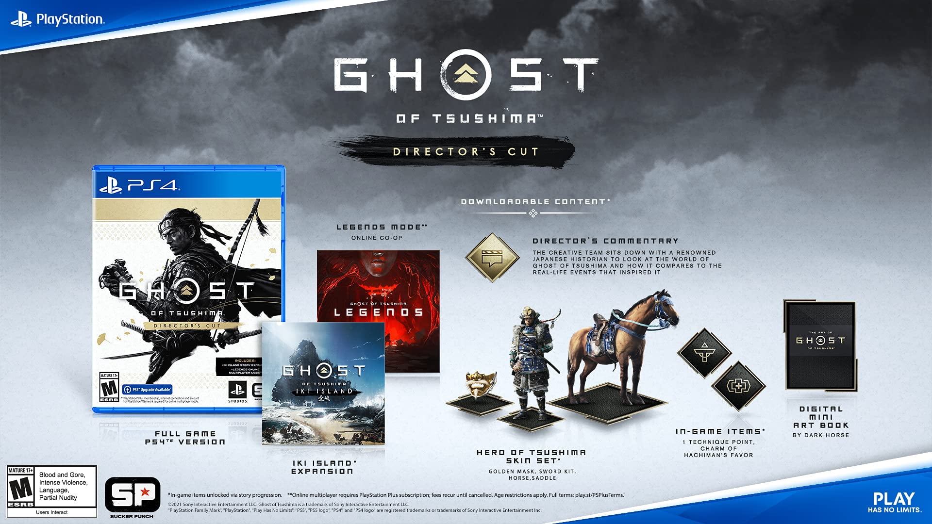 Ghost of Tsushima: Director's Cut, Sony, PlayStation 4, 711719548829