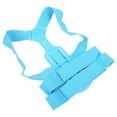 thumbnail image 3 of Corrector de postura para la parte superior de la espalda, soporte de clavícula, enderezador de espalda azul ajustable para niños L, 3 of 14