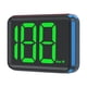 thumbnail image 5 of GPS H HUD Digital Speedometer Head Up Ups para Carro Autos () Verde, 5 of 7