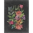 thumbnail image 3 of Zarris, Chariklia 12x14 Black Modern Framed Museum Art Print Titled - Velvet Floral II, 3 of 5