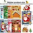 thumbnail image 3 of 24 Sheets Christmas Stickers for Kids, Xmas Winter Holiday Party Games Bag Decor, Classroom Activity, 3 of 8