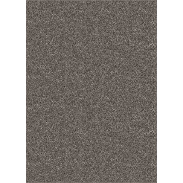 Mainstays Plush Shag Area Rug, Taupe, 5x7