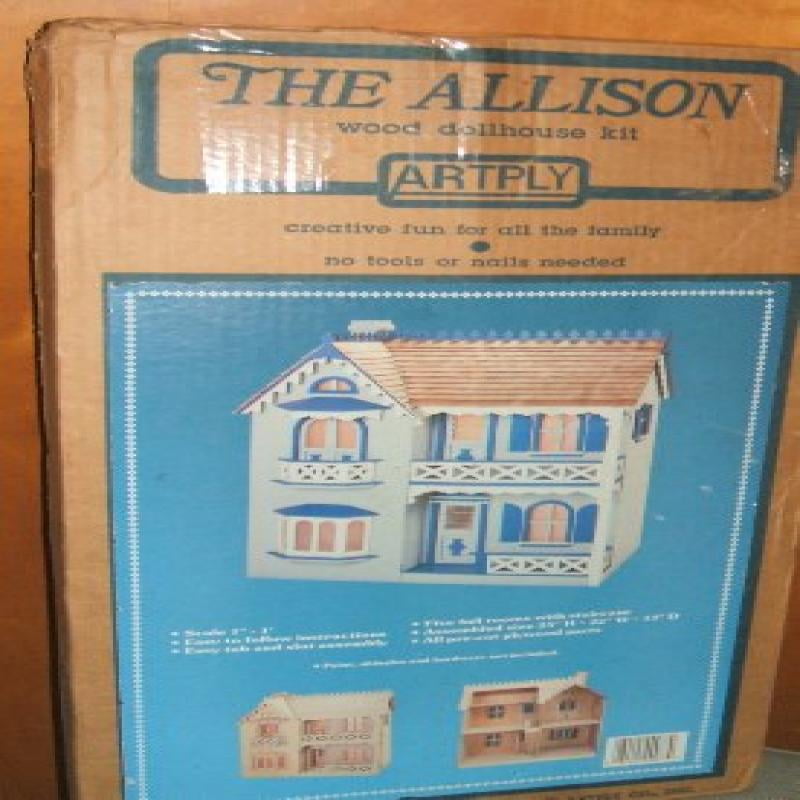 the allison wood dollhouse kit