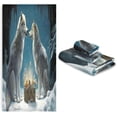 thumbnail image 7 of Wolves in Winter Snow 3-Piece Towel Set,Soft Absorbent Quick Dry Bath Towels Sets,1 Bath Towel,1 Hand Towel,1 Washcloth,for Bathing Home Hotel Gym Spa Wash cloth, 7 of 7