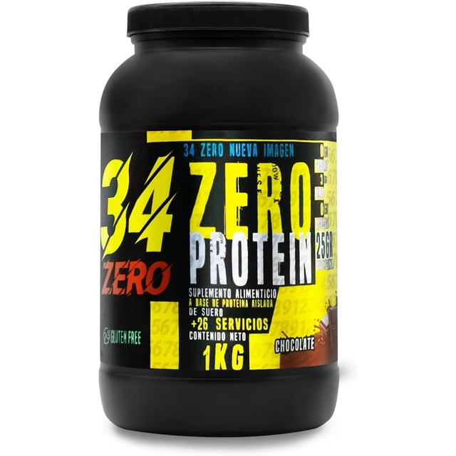 34 Zero Proteina 1 Kg Sabor Chocolate