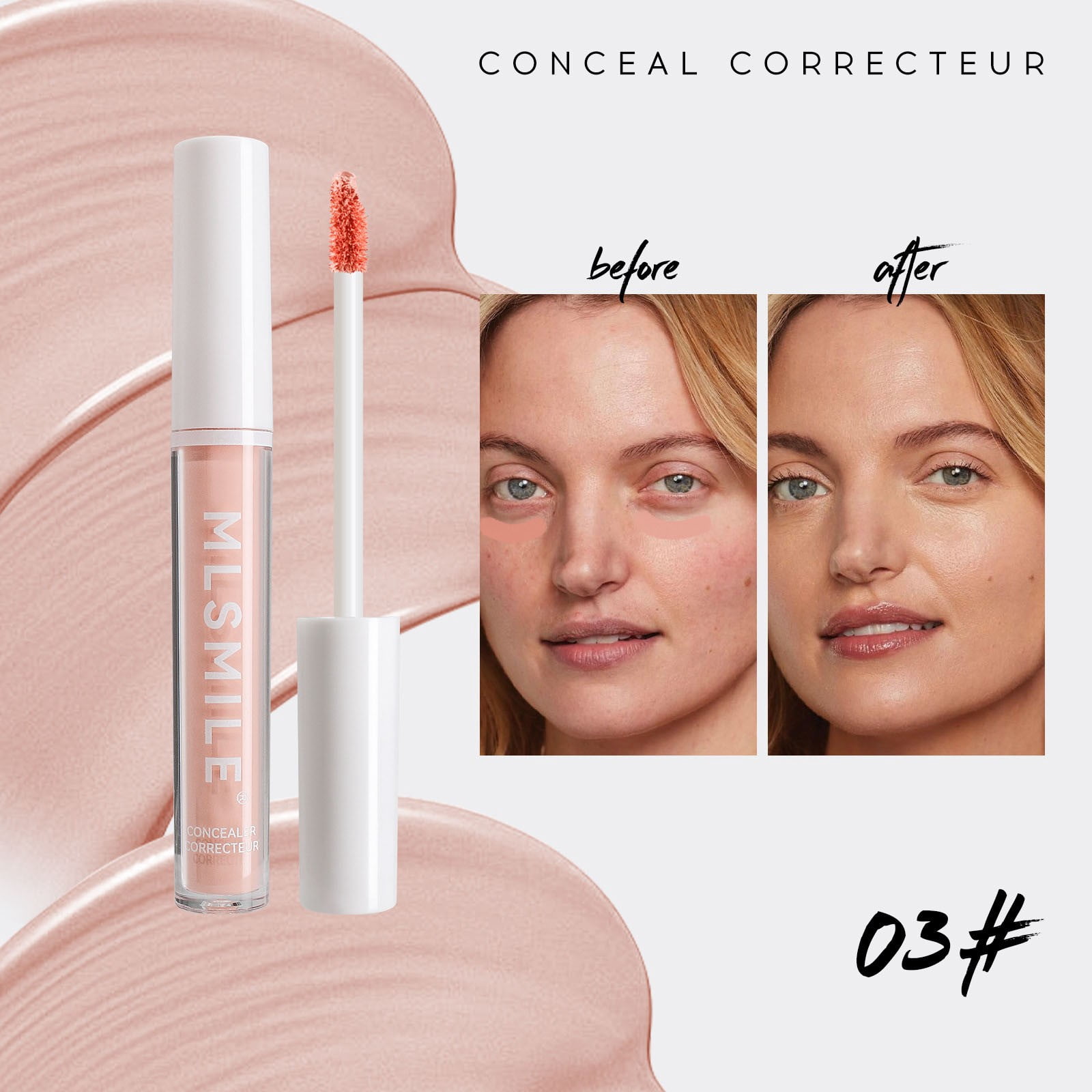 Revlon Colorstay Concealer – 24h Deckkraft, 5-in-1 Multitasking-Stift (2er Pack)