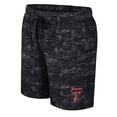 thumbnail image 2 of Men's Colosseum Black Texas Tech Red Raiders Ozark Swim Shorts, 2 of 3