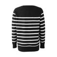 thumbnail image 2 of Vedolay Women's Fall Pullover Sweaters Casual Crew Neck Long Sleeve Lightweight Tops,Black S, 2 of 4