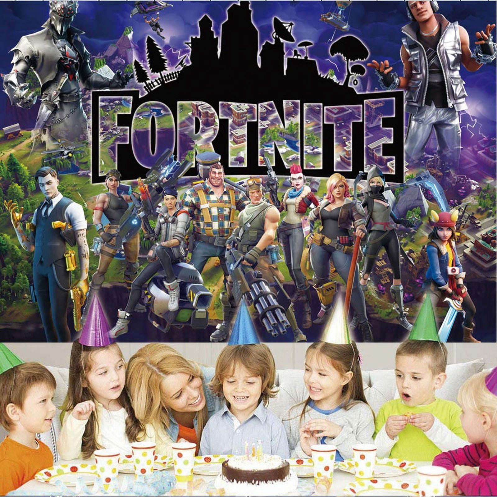Fortnite Birthday Banner Backdrop Background Taspestry Post Wall