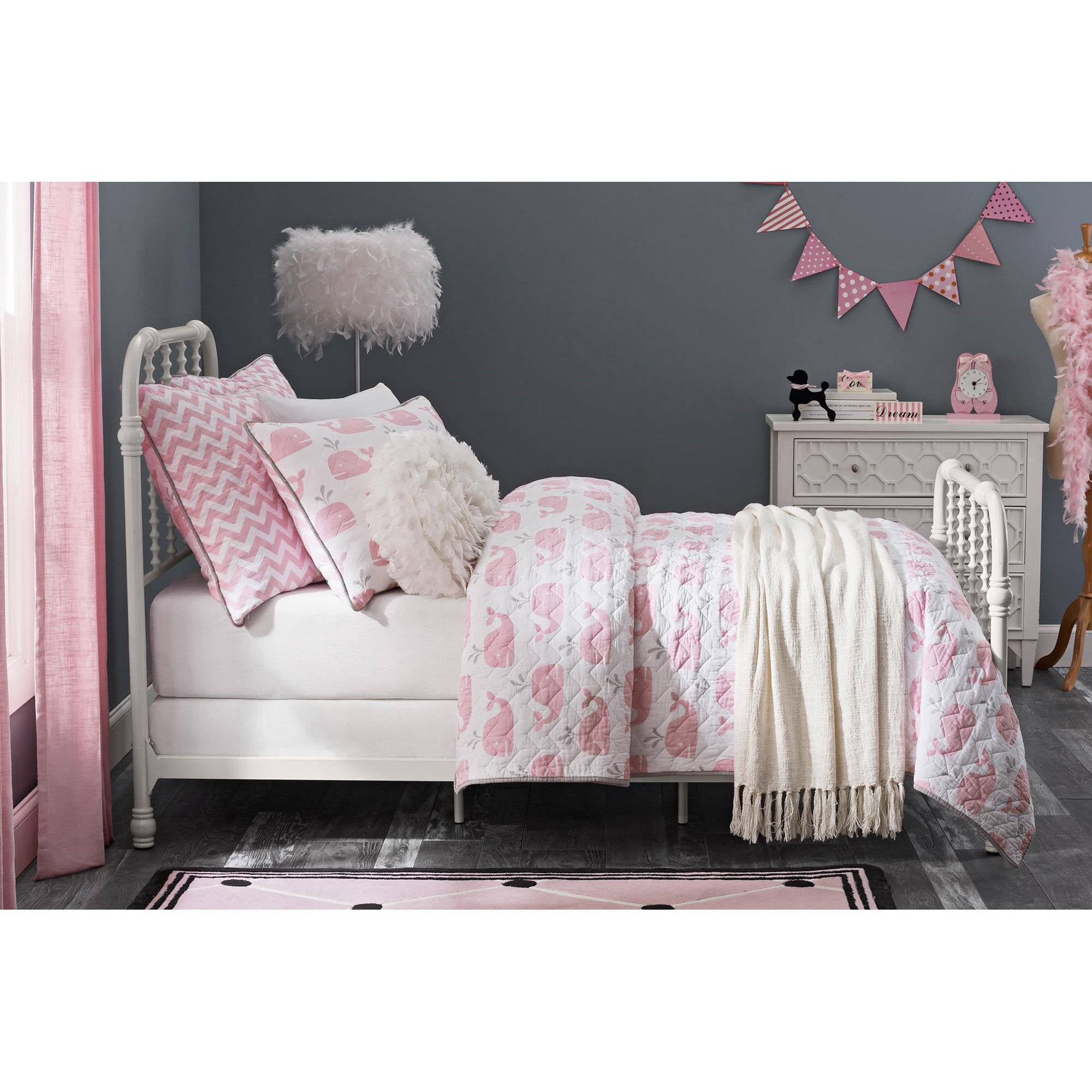 Dhp Jenny Lind Metal Bed Pink Twin Size Com