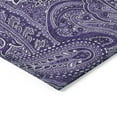 thumbnail image 4 of Addison Rugs Chantille Indoor/Outdoor Traditional Paisley Purple Washable Rectangle Rug, 2'6" x 3'10", 4 of 6