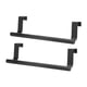 thumbnail image 5 of Toallero de 2 Piezas, Negro, Soportes para Toallas Colgantes, sin Perforaciones, sin Clavos, sin Clavos, Puerta de Armario, Toallero, Acero Inoxidable 430, Barra de Toalla sobre la Puerta para(23CM) Ecomeon no, 5 of 6