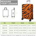 thumbnail image 4 of Stretch Luggage Cover XL(29-32in)– Elastic Travel Suitcase Protector with Handle Openings & Bottom Closure, Washable Polyester Spandex Suitcases Cover, Leopard Animal Print, 4 of 5