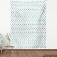 thumbnail image 4 of Ambesonne Nautical Fabric by the Yard Upholstery, Colorful Cartoon Whales, 10 Yards, Pale Green Blue Pink, 4 of 5