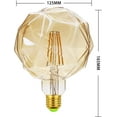 thumbnail image 7 of LINLIN 2 Pack LED Light Bulb, E27 Screw Bulb Vintage LED Bulb 4W Edison Light Bulbs Decorative Light Bulb, 7 of 7
