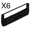 thumbnail image 1 of Zoomtoner Compatible for Epson LX810 EPSON ERC-19 (8750) RIBBON Cartridge (6 Per Box), 1 of 5