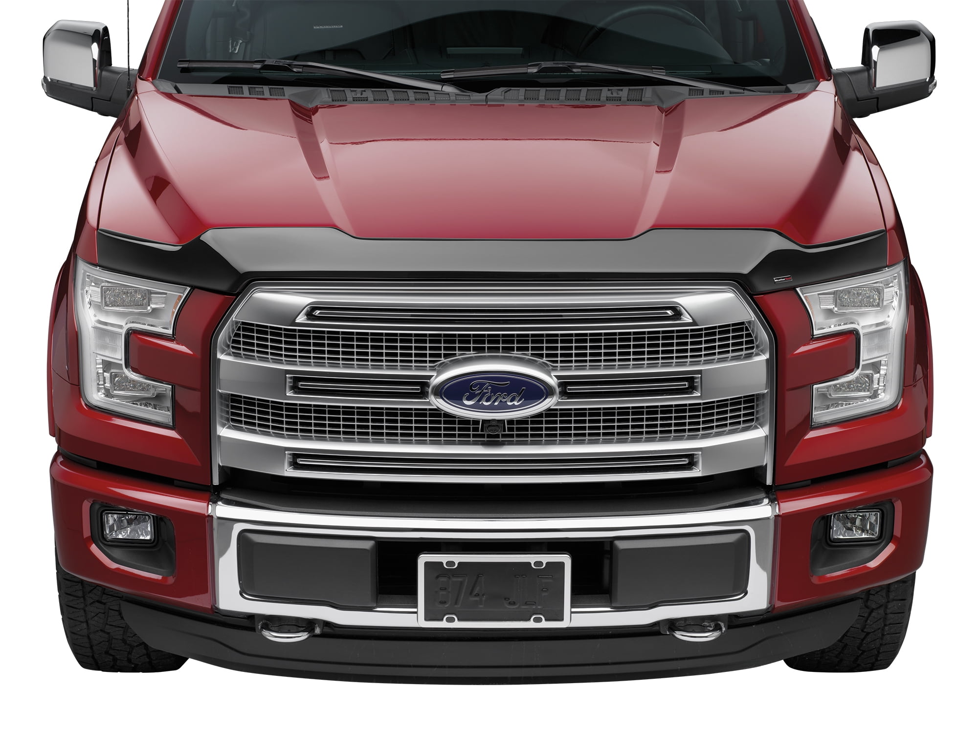 WeatherTech Hood Protector Low-Profile Hood Shield compatible with 2017-2019 GMC Sierra 2500HD / 3500HD