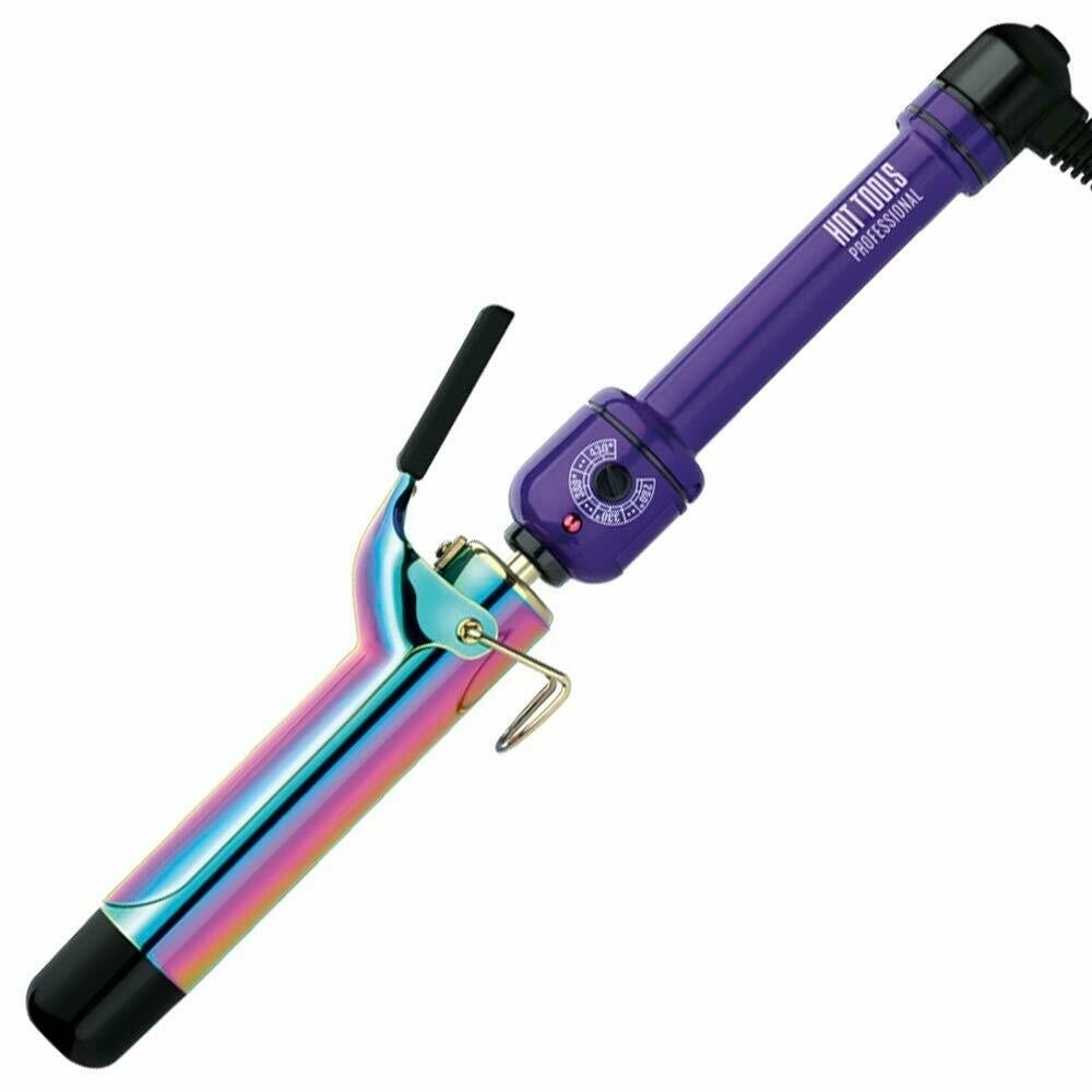 HOT TOOLS PROFESSIONAL 1-1/4' SALON CURLING IRON/ WAND- EXTRA-LONG BARREL