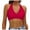 RD1, variant on Women's Push Up Bikini Top - V-Neck Swimwear with Removable Pads - Nylon/Spandex, XXL - Navy Blue Summer Beachwear