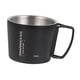 thumbnail image 2 of Taza de camping, taza de café, acero inoxidable, ligera, 350 ml, para picnic al aire libre, portátil Negro, 2 of 9
