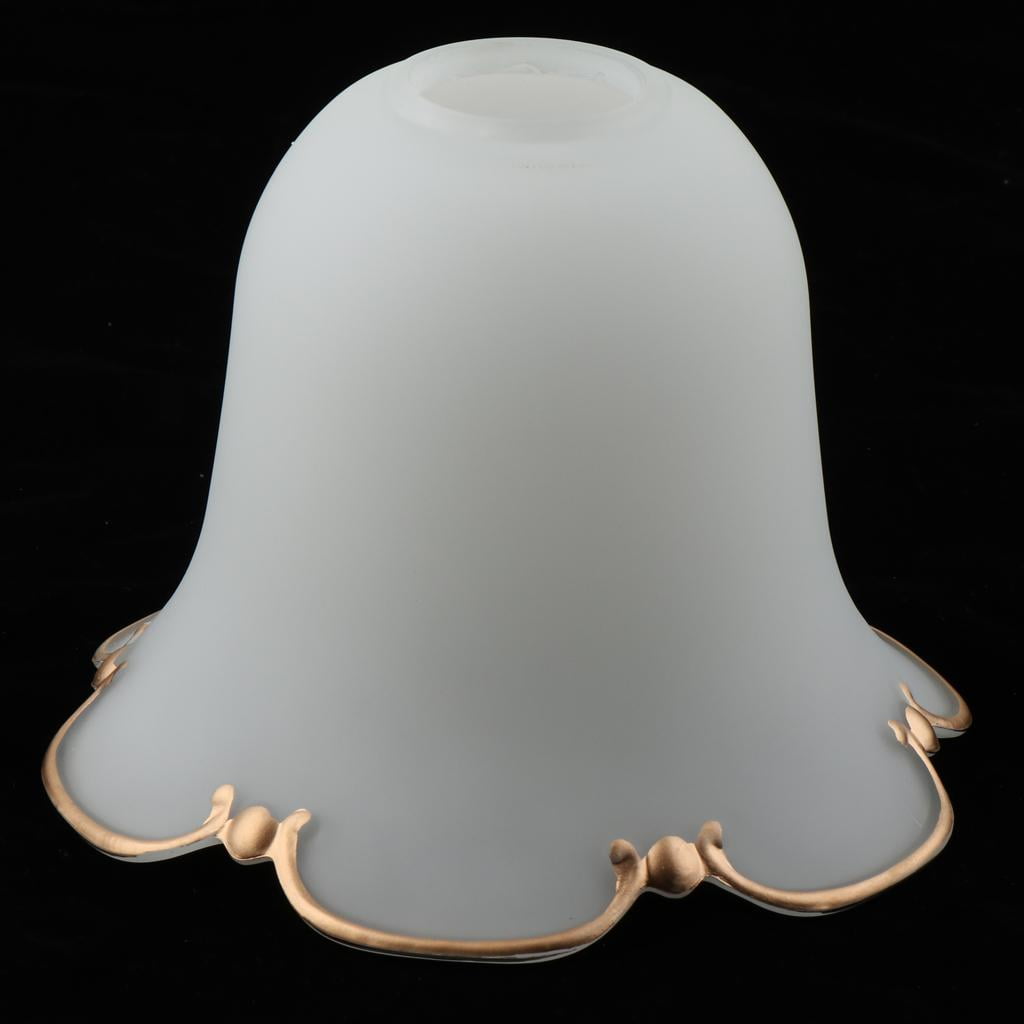 Glass Vintage Lamp Shades Cover Industrial Opening Process Chandelier Lampshade Light Golden