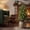 Green-C, variant on 27.5" Artificial Christmas Pine Tree, Realistic Needle Branches Rustic Farmhouse Festive Decor, Outdoor Faux Pine Plants for Garden Patio Front Porch