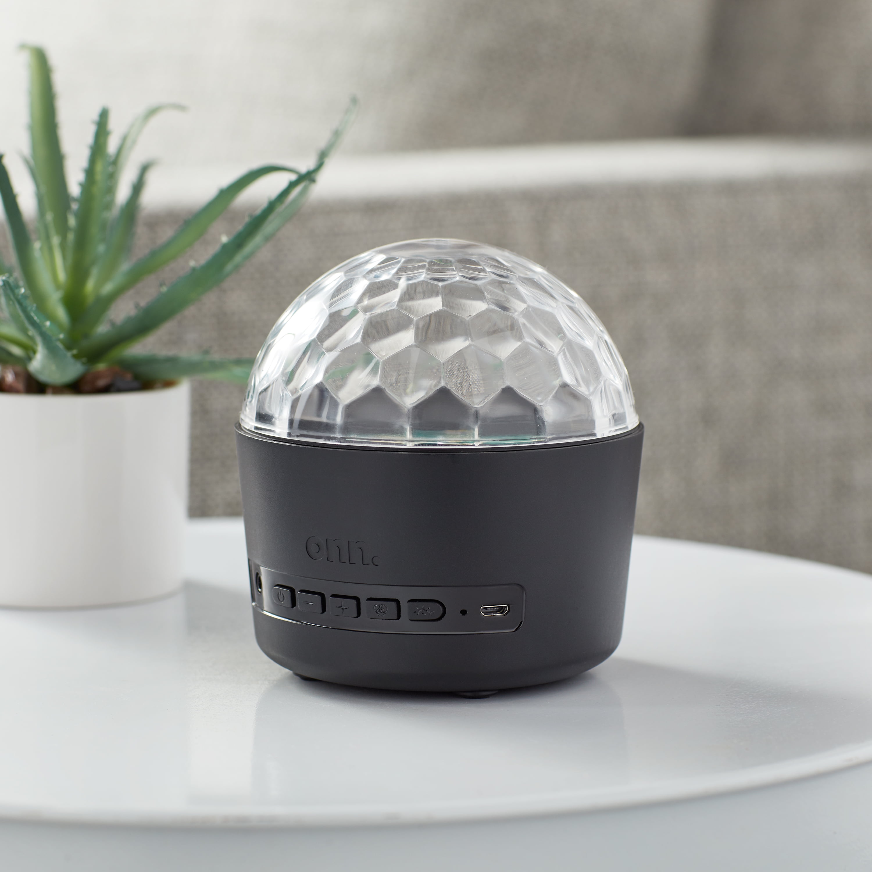 onn disco bluetooth speaker