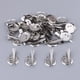 thumbnail image 2 of 60x Broche Pinzas para el cabello Base Cabochon Bandeja en Broche Pasadores 25 / 20mm, 2 of 9
