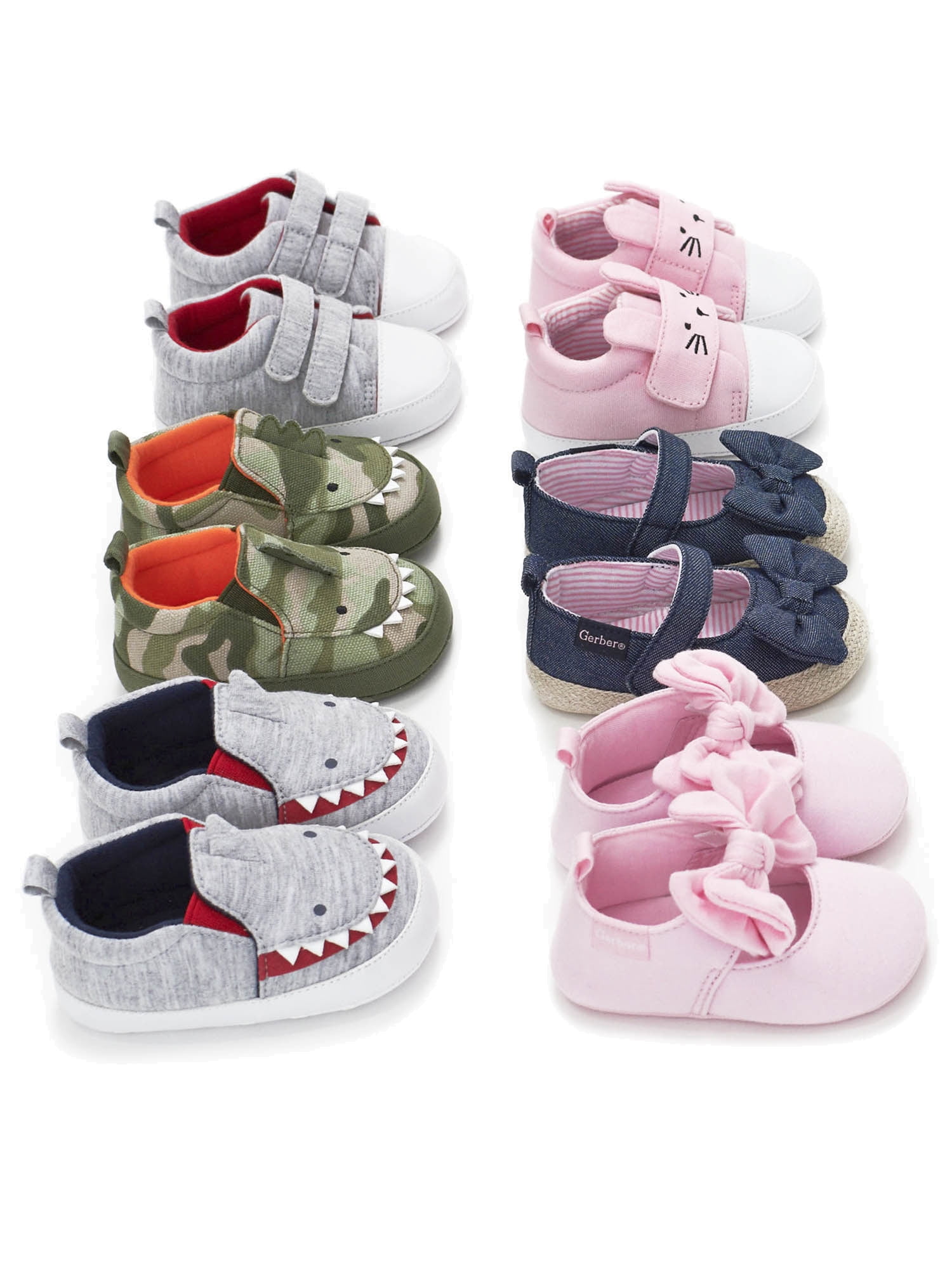 Gerber baby sales girl shoes