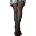 thumbnail image 2 of TOPGOD Little Girls Pantyhose Rhinestone Stretchy Bottom Pants, Long Fishnet Legging, 2 of 7