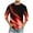 Mens T Shirts Orange, variant on 3/4 Sleeve T Shirts for Men Big and Tall S-5X Plus Size Crewneck Pullover T-Shirts Casual Basic Color Block Comfort Loose Tops Tshirts