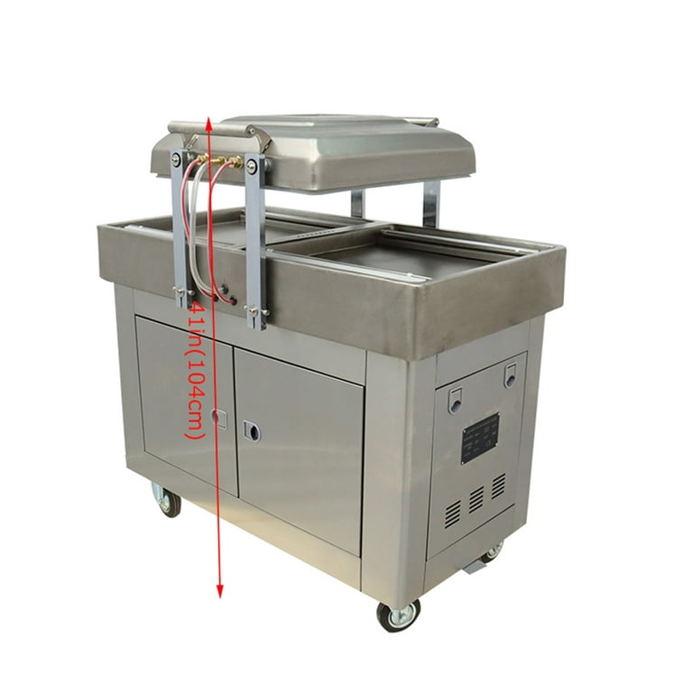 Automatic Stainless Steel Double Chamber Vacuum Sealer Sealing Packaging Packing  Machine for Food Meat Rice Fish - China Vacuum Machine, Vacuum Sealing  Machine