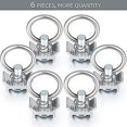 thumbnail image 4 of Stainless Steel Audio Hanging Ring Speaker Hanging Buckle Yellow White Hanging Ring Hanging Rack Hanging Accessories Lighting Pendant, 4 of 5