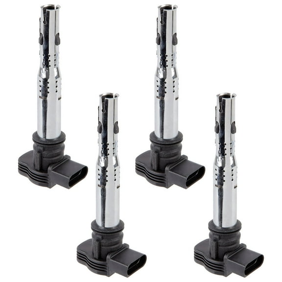 For Audi A3 A4 TT VW Jetta Golf Beetle Passat Eos Complete Ignition Coil Set - BuyAutoParts