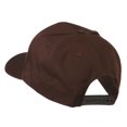 thumbnail image 3 of Girls Scout with Flower Embroidered Cap - Brown OSFM, 3 of 5