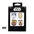 thumbnail image 3 of Star Wars: R2-D2, C-3PO, Chewbacca, and Jawas Enamel Lapel Unisex Pins Set, 3 of 3